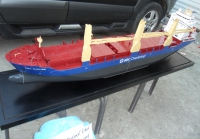 custom made model of 143m General cargo vessel